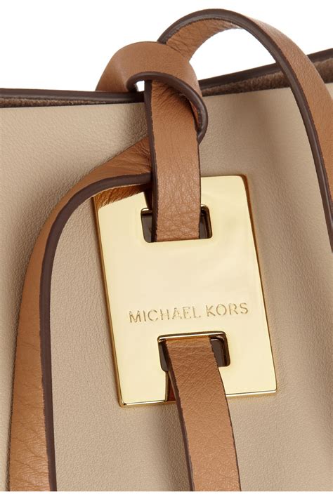 michael kors miranda large tote|michael kors leather bag.